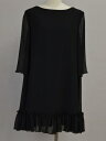 アディアム ADEAM フォクシー ワンピース/ドレス LONG SLEEVE PLISSE DRESS 0サイズ ブラック レディース j_p F-L7562...