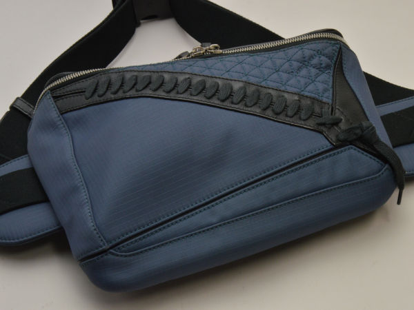 ロエベ LOEWE パズル バッグ ボディバッグ 306 50 T57 PUZZLE SLING BAG ナイロン 5220/PETROLEUM BLUE SILVER メンズ su_p e_u F-YA567【中古：良品】【ブランド買取販売トリヴァンドラム】230904 3