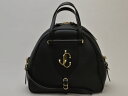 ジミーチュウ JIMMY CHOO 2WAY バレンヌポーリングバッグ ハンド/トート/ボストン レザー 黒 ゴールド レディース su_p e_u F-YA5...