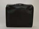 ダンヒル Dunhill キャリーケース/旅行用バッグ スーツケース ショルダー付き ダークブラウン メンズ su_p e_u F-YA624【中古:良品】【ブ...