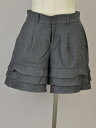 ツモリチサト TSUMORI CHISATO キュロット/ショートパンツ フリル 1サイズ グレー レディース j_p F-M9037【中古】【ブランド買取販売...