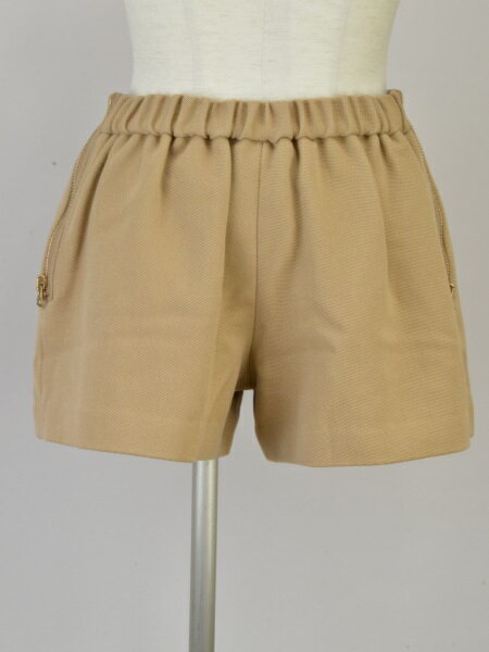 スリーワンフィリップリム 3.1philliplim ショートパンツ サイドジップ 0サイズ ベージュ レディース u_s s_z F-M8816【中古：良品】【ブランド買取販売トリヴァンドラム】240610