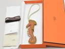 エルメス HERMES イポ バッグチャーム/キーホルダー タツノオトシゴ アニューミロ B刻印(2023年製) レディース su_p e_u F-YA856【...