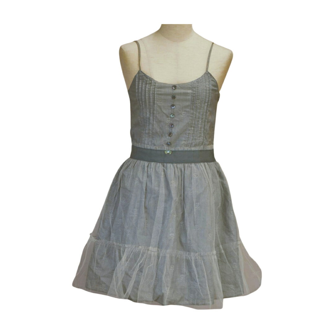ジルスチュアート JILLSTUART ワンピース 0サイズ グレー レディース u_s F-M13334【中古】【ブランド買取販売トリヴァンドラム】241106