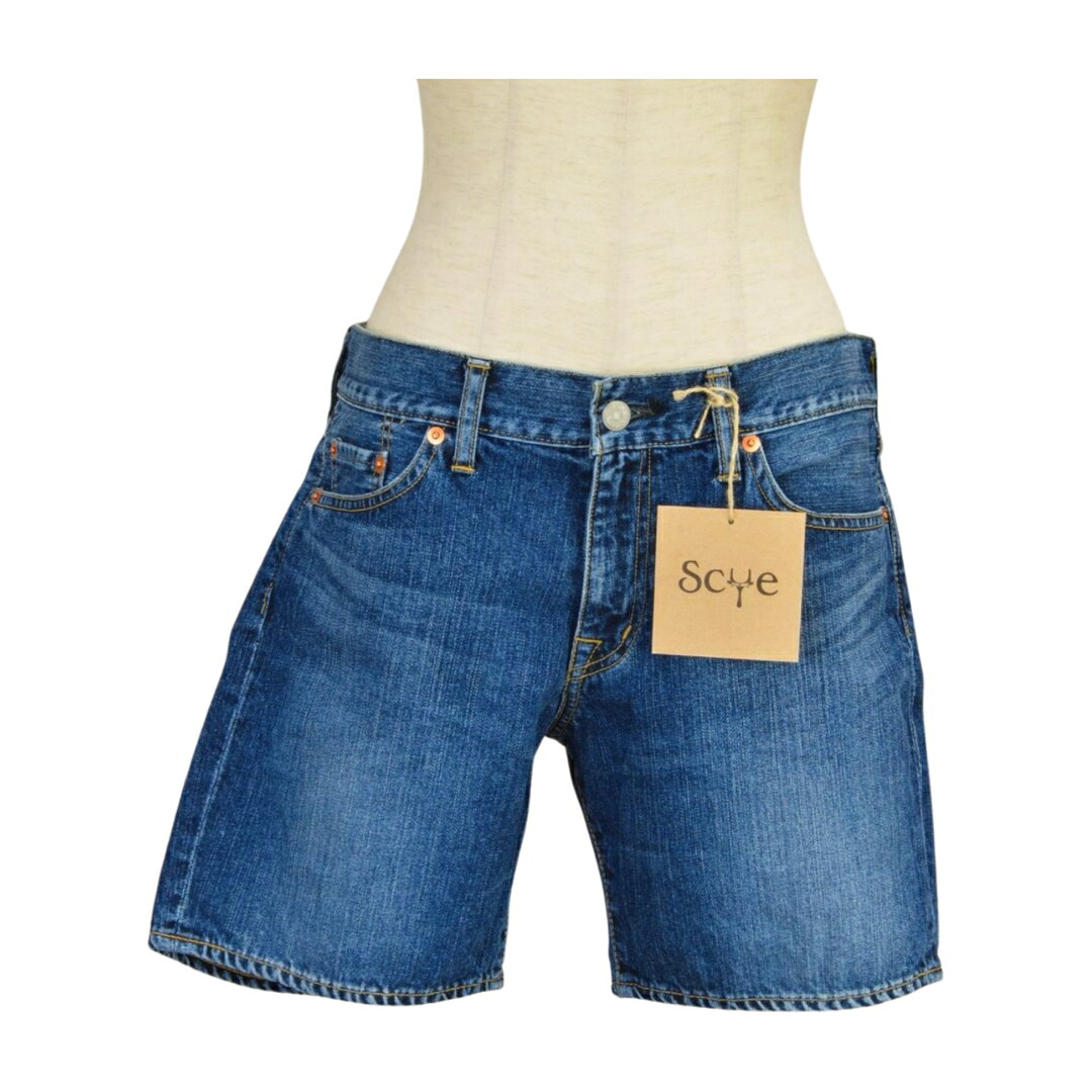 Short Pants - サイ Scye デニムショートパンツ ジーンズ 27サイズ ブルー レディース j_p s_z F-M673【中古：美品】【ブランド買取販売トリヴァンドラム】241113