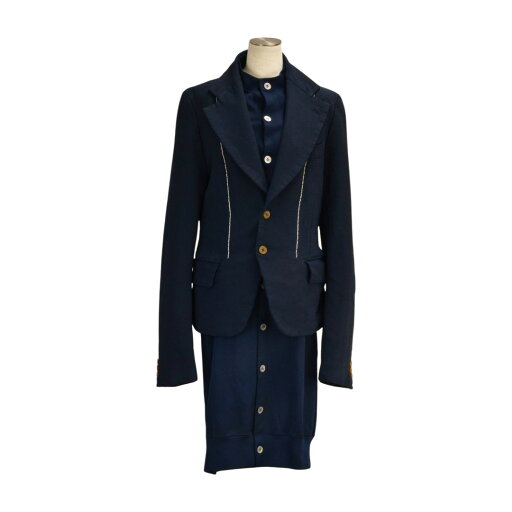 コムデギャルソン COMME des GARCONS ジャケット コート ネイビー 日本製 サイズ XS AD2014 レディース F-L8254【中古:美品】【ブランド買取販売トリヴァンドラム】250219 コムデギャルソン COMME des GARCONS ジャケット コート ネイビー 日本製 サイズ XS AD2014 レディース F-L8254【中古:美品】【ブランド買取販売トリヴァンドラム】250219