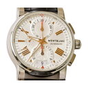 モンブラン MONTBLANC スター 4810 クロノグラフ オートマティック 7104 シルバー 自動巻き メンズ F-YA1001【中古:美品】【ブランド買取販売トリヴァンドラム】250325(2)