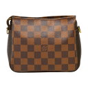 ルイヴィトン LOUIS VUITTON トゥールスメイクアップ ダミエ・エベス ポーチ SP1928 ブラウン レディース F-B6791【中古:良品】【ブラ...