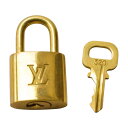 ルイ ヴィトン LOUIS VUITTON パドロック ゴールド メッキ レディース F-ST2171【中古:良品】【ブランド買取販売トリヴァンドラム】2504...