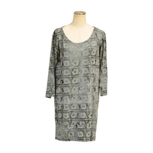 ヒステリックグラマー HYSTERIC GLAMOUR チュニック ドル柄 FREEサイズ グレー レディース F-M13637【中古】【ブランド買取販売トリヴァンドラム】250602 ヒステリックグラマー HYSTERIC GLAMOUR チュニック ドル柄 FREEサイズ グレー レディース F-M13637【中古】【ブランド買取販売トリヴァンドラム】250602