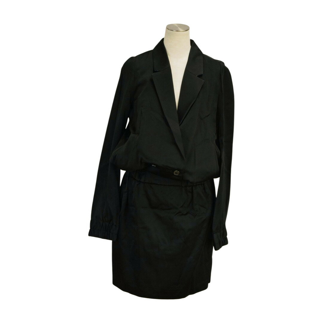 ソブ sov. ダブルスタンダード クロージング ワンピース ブラック ロング丈 日本製 サイズ F レディース F-L5283【中古】【ブランド買取販売トリヴァンドラム】250630