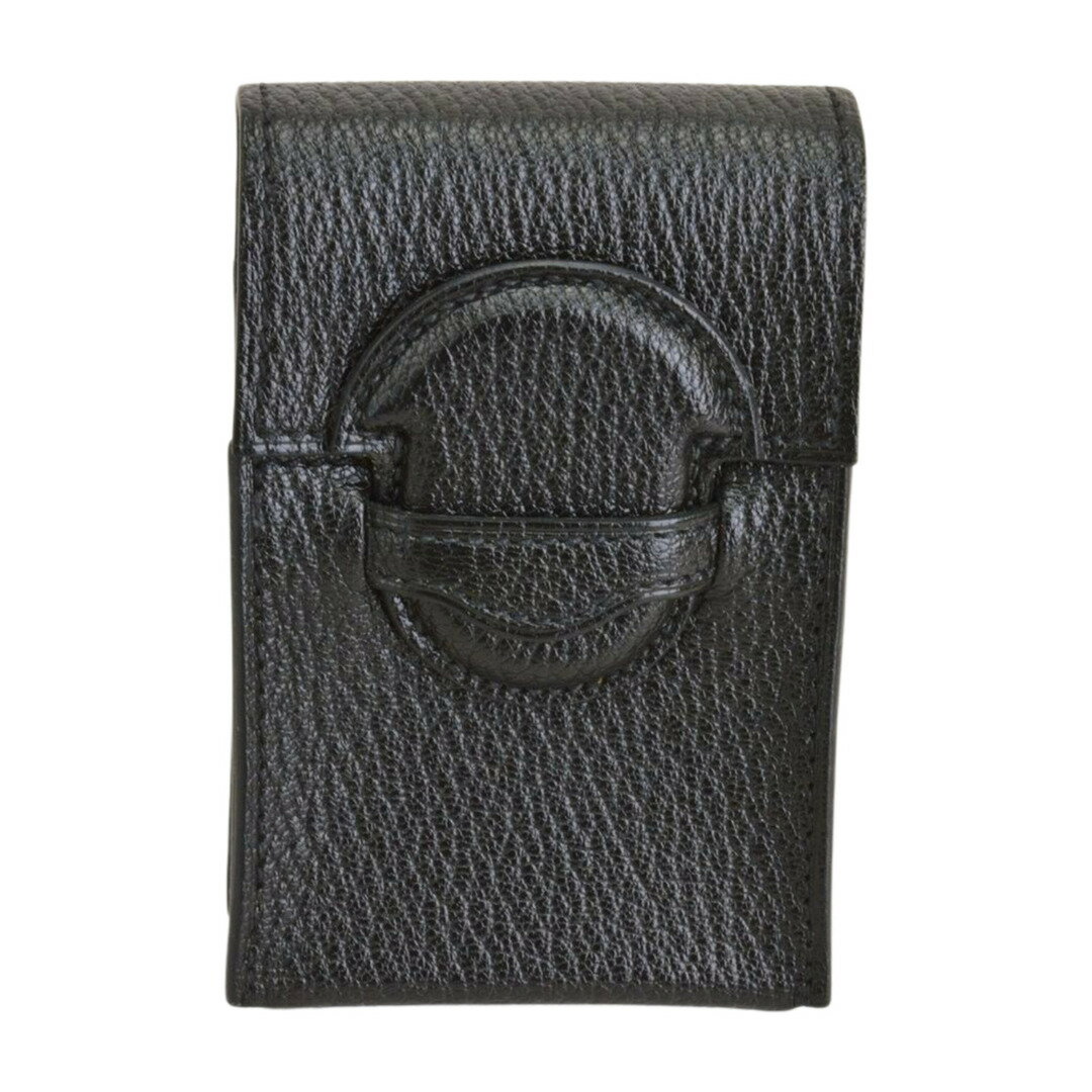 エルメス Hermes シガレットケース タバコケース エテュイシガレット シェーブル C:2018年 ブラック メ..