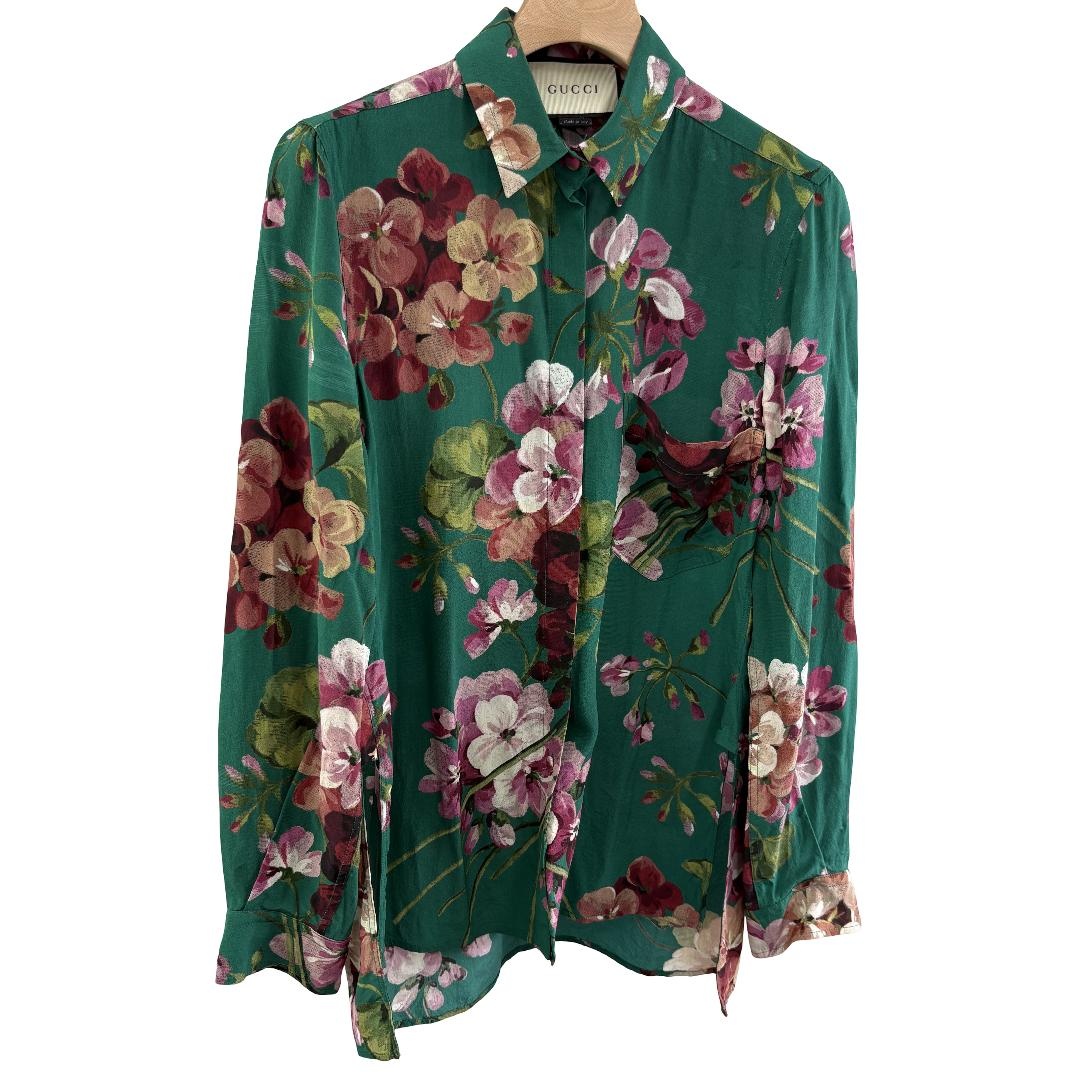 楽天市場】gucci 花柄 シャツの通販