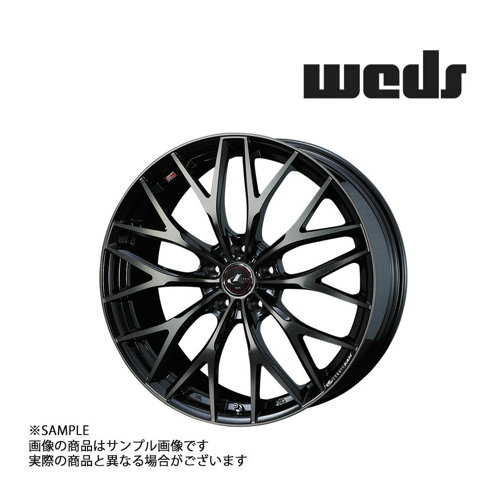 【特典付 】WEDS ウェッズ LEONIS レオニス MX 17x7.0 42 5H/114.3 PBMC/TI アルミ ホイール 1本 37420 (179131395