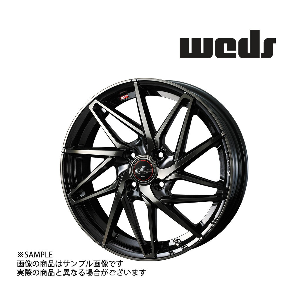 【特典付 】WEDS ウェッズ LEONIS レオニス IT 18x7.0 47 5H/114.3 PBMC/TI アルミ ホイール 4本 40608 (179132855