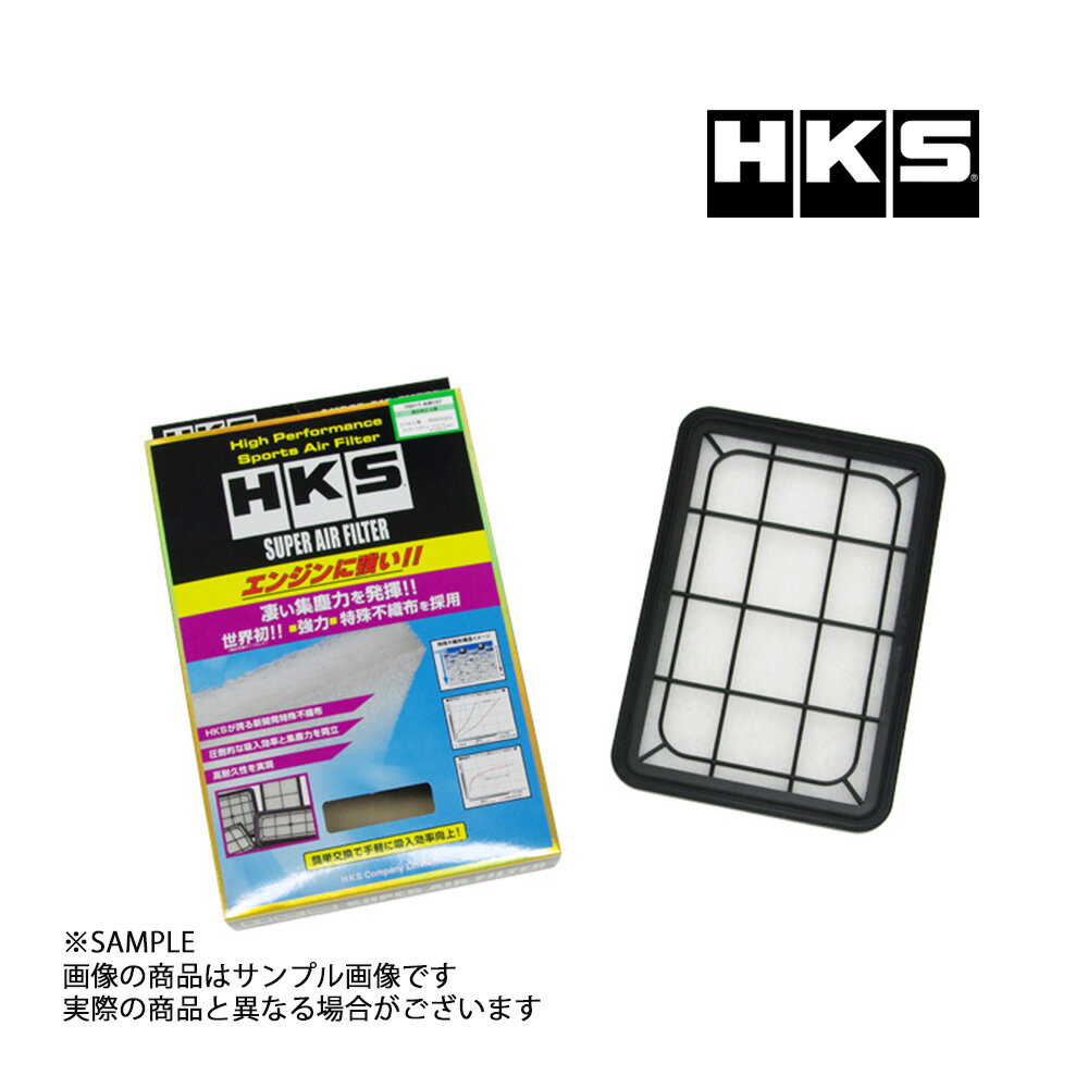 HKS エアクリ デリカ D:5 CV2W 4J11 スーパー エア フィルター 70017-AM107 ミツビシ (213182372