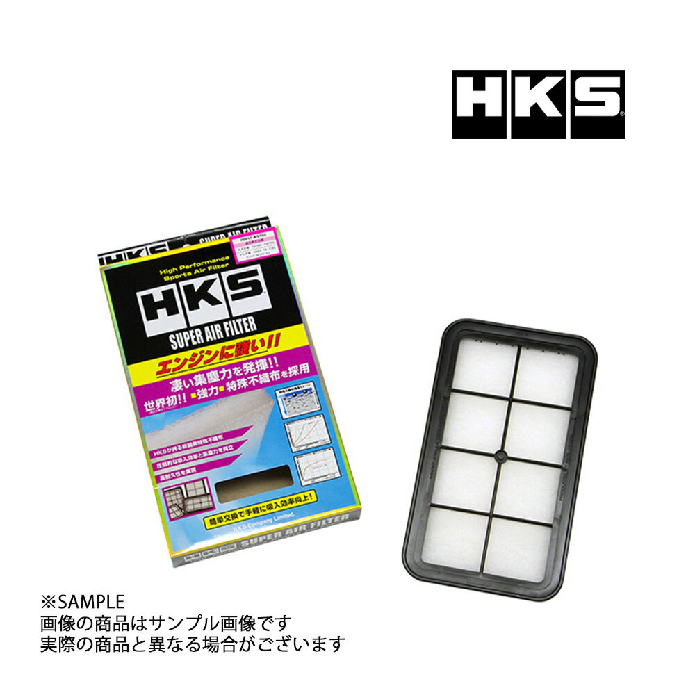 HKS エアクリ ワゴンRソリオ MA64S K10A スーパー エア フィルター 70017-AS102 トラスト企画 スズキ (213182380