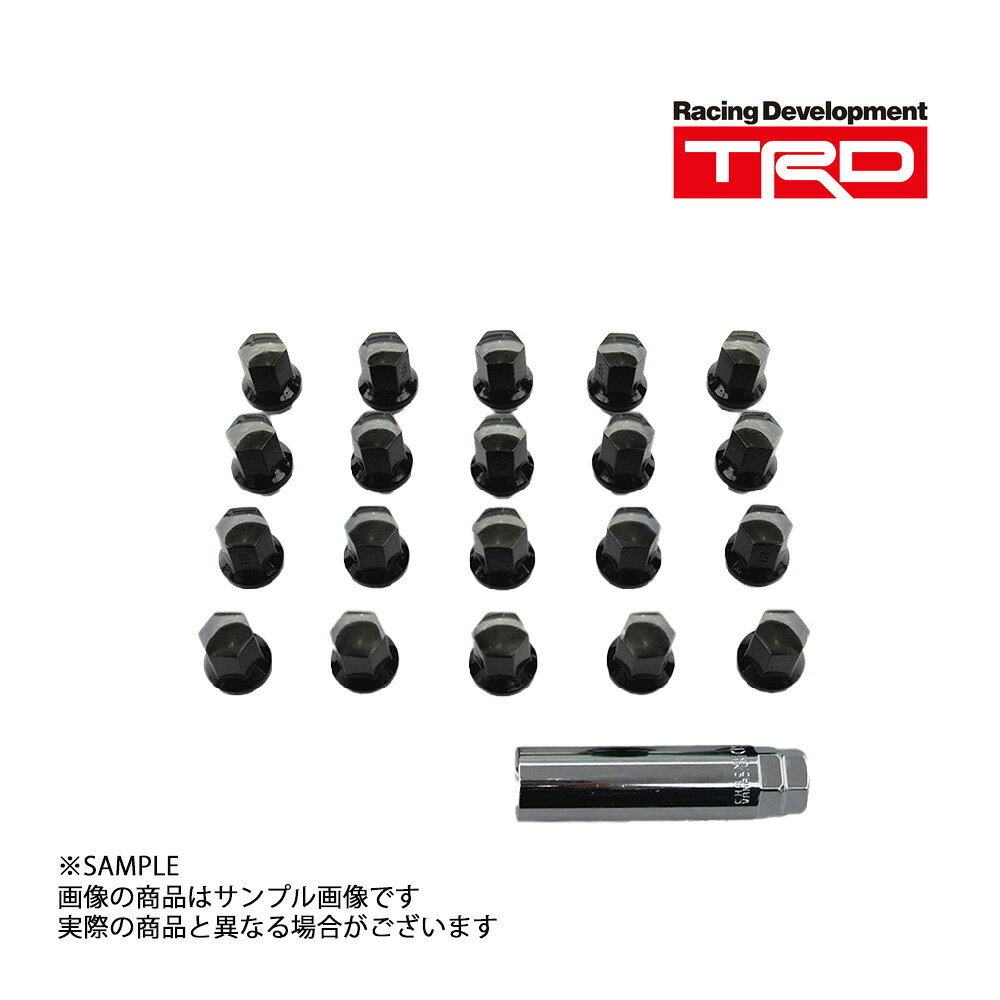 樂天商城 - TRD ホイールナット M12×P1.5 24個セット ハイエースコミューター/ハイエースワゴン KDH22#/TRH21#/TRH22# MS212-00006 (563131003