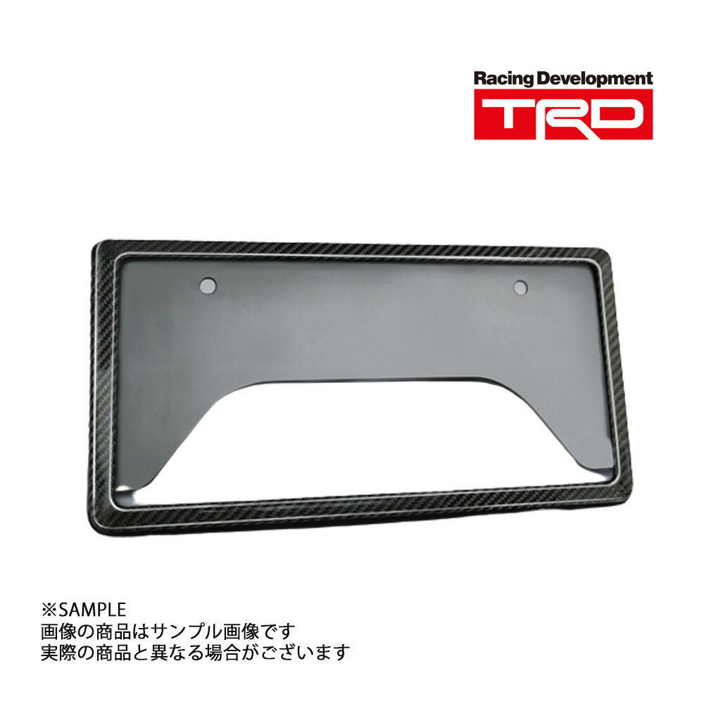 Rakuten - TRD GR カーボン ナンバーフレーム (フロント) MS371-00001 トラスト企画 (563191078