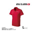 NISMO ニスモ PREMIUM ポロシャツ レッド 赤 L 数量限定 KWA01-50RR3 (660192590
