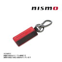 NISMO ニスモ レザー キーホルダー レッド × ブラック KWA10-50R20 (660192627