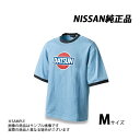 日産 純正 ビッグシルエット Tシャツ DATSUN ブルー 青 M KWA00-10RB2 (663191861