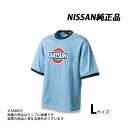 日産 純正 ビッグシルエット Tシャツ DATSUN ブルー 青 L KWA00-10RB3 (663191862