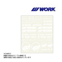 WORK ワーク EMOTION アソートデカール ステッカー ホワイト 白 240203 (979191131