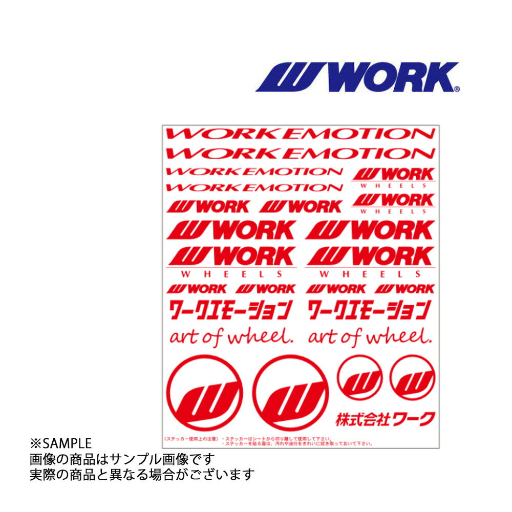 WORK ワーク EMOTION アソートデカール ステッカー レッド 赤 240204 (979191132