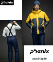 フェニックス【phenix】【MENS】 2024-2025 カラーブロックツーピース / スキーウェア上下セット (PSM242P40)【営業日12時迄即納可...