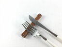 【メール便送料無料*日時指定不可*】有田焼 福珠窯 Rカトラリーレスト ウッド【11cm 箸置き はしおき 箸おき ナイフ置き おしゃれ 食器 陶器】