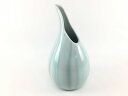 波佐見焼 洸琳窯 300cc彫酒器ポット 青白磁 9cm 【酒器/徳利/水差し/ダシ入れ/一輪挿し/業務用食器】