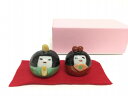有田焼 あかね工房 丸.豆雛(箱付き) 3cm 【セット品】【お雛様/節句/お食い初め】【おひなさん おひなさま ひな祭り 雛まつり ひなまつり お雛さん お内...