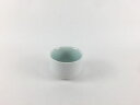 ぐい盃(40cc) 内青白磁白刷毛 有田焼 ARITA PORCELAIN LAB【酒器 盃 コップ 湯呑み】