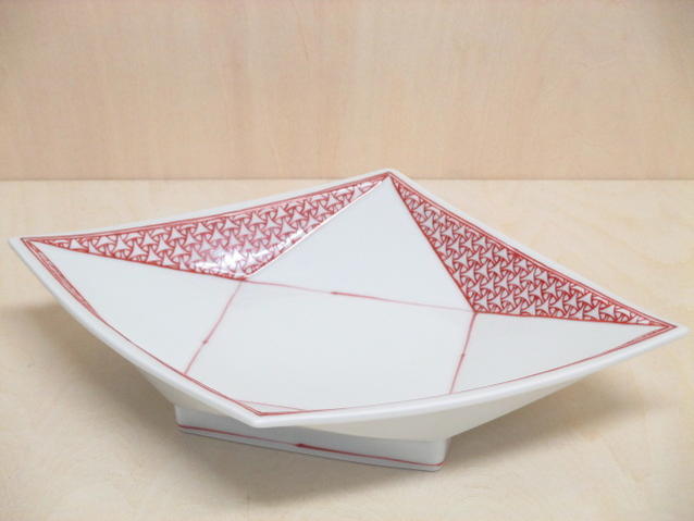 有田焼福泉窯275菱鉢