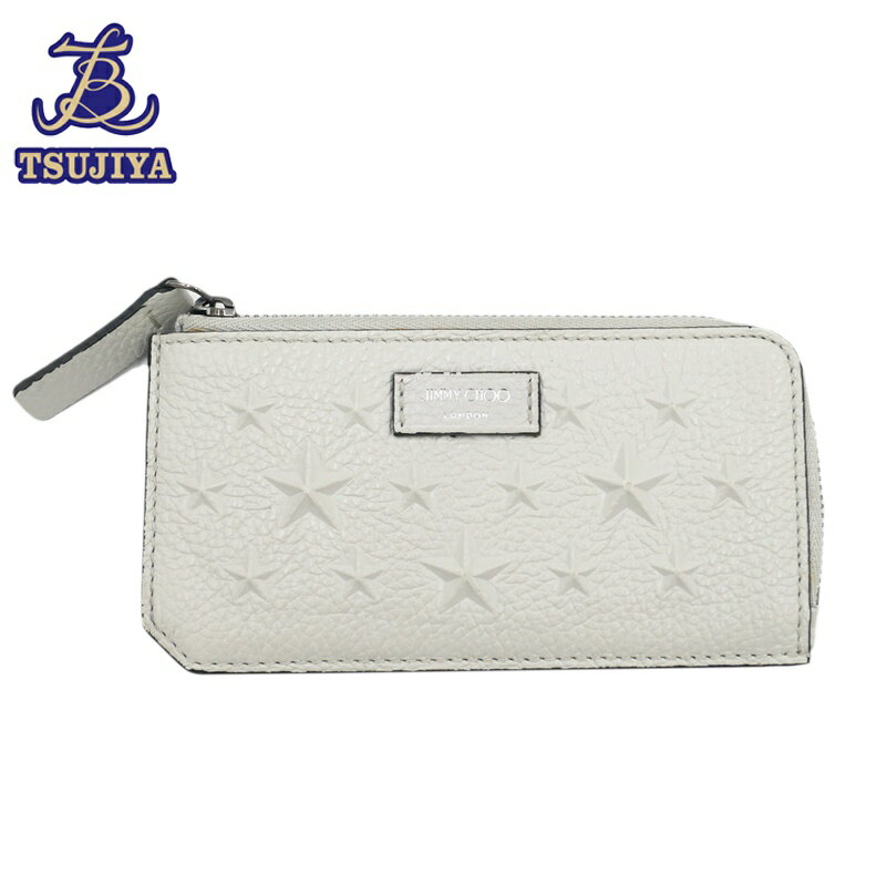 【美品】【新品同様】JIMMY CHOO ジミーチュウ カードケース ケイシーZ スターエンボス 241 カラー：チ..