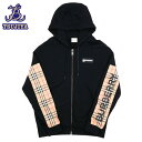 BURBERRY バーバリー フーデッドパーカー メンズ ブラック コットン 中古AB【辻屋質店A3319】【中古】【質屋出品】
