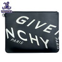 GIVENCHY ジバンシィ クラッチバッグ ビッグロゴ ブラック×ホワイト 中古AB【辻屋質店B2492】【質屋出品】【中古】(4)