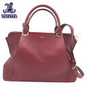 ★美品★Cartier カルティエ CドゥカルティエSM 2WAYハンドバッグ ボルドー ゴールド金具 中古A【辻屋質店B2962】【中古】【質屋出品】