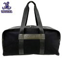 CHANEL シャネル スポーツライン 異素材ボストンバッグ シルバー金具 ブラック 92××××× 中古AB【辻屋質店B2932】【中古】【質屋出品】