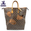 LouisVuitton ルイヴィトン モノグラム ウィズホールズ コムデギャルソンコラボ M40279 トートバッグ 中古AB【辻屋質店B3069】【中古】【...