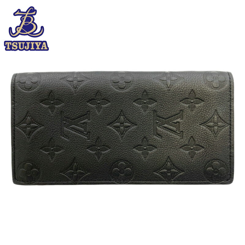 LouisVuitton ルイヴィトン モノグラムシャドウ M62900 ブラック ポルトフォイユブラザ 二つ折り長財布 中古A【辻屋質店B2864】【中古】【質屋出品】