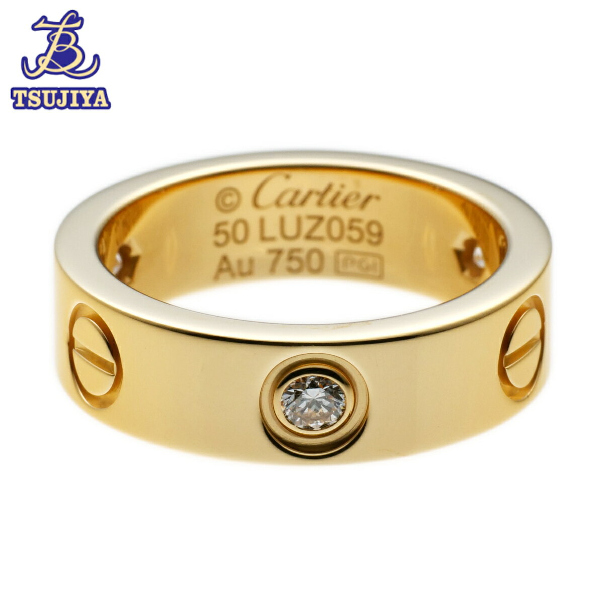 ۤʡCartierƥ֥󥰻1P/750YG50(10)8.4gAԲŹJ2181ۡšۡڼʡ