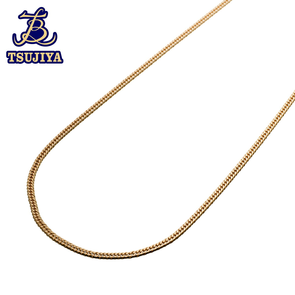 ★代引き不可★ほぼ美品★K18喜平ネックレス6面カットダブル中折れ式クラスプ長さ45cm 幅3.9mm12g 造幣局刻印なし中古A【辻屋質店J2613】【中古】【質屋出品】