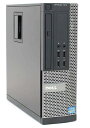 Windows7 Pro 32BIT DELL Optiplex 7010 SF Core i7 第3世代 4GB 500GB DVD Office付き 中古パソコン デスクトップ