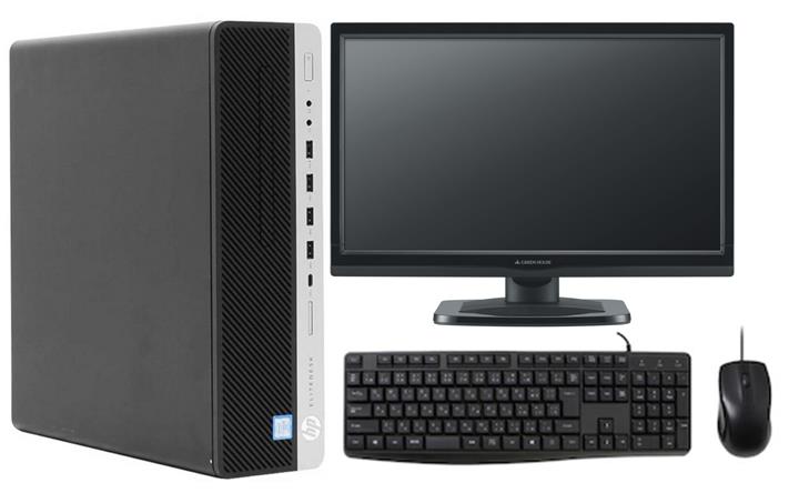 Windows11 Pro 64BIT HP EliteDesk 800 G4 SF Core i5 第8世代 メモリ 16GB 新品 M.2 SSD 256GB HDD 1TB DVDマルチ 22インチモニター付 中古パソコン デスクトップ