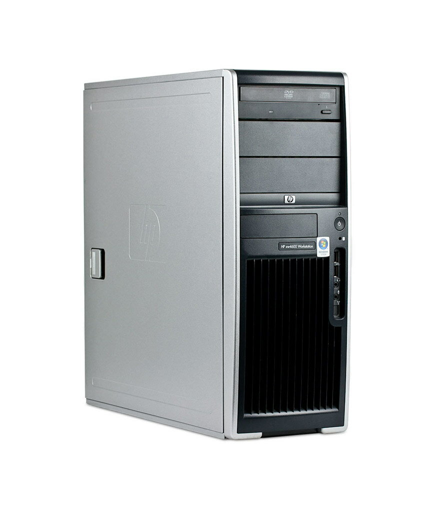 Windows XP Pro搭載 HP xw4600/CT Workstation Core2 Duo 3.00GHz 4GB 250GB DVD 中古パソコン デスクトップ