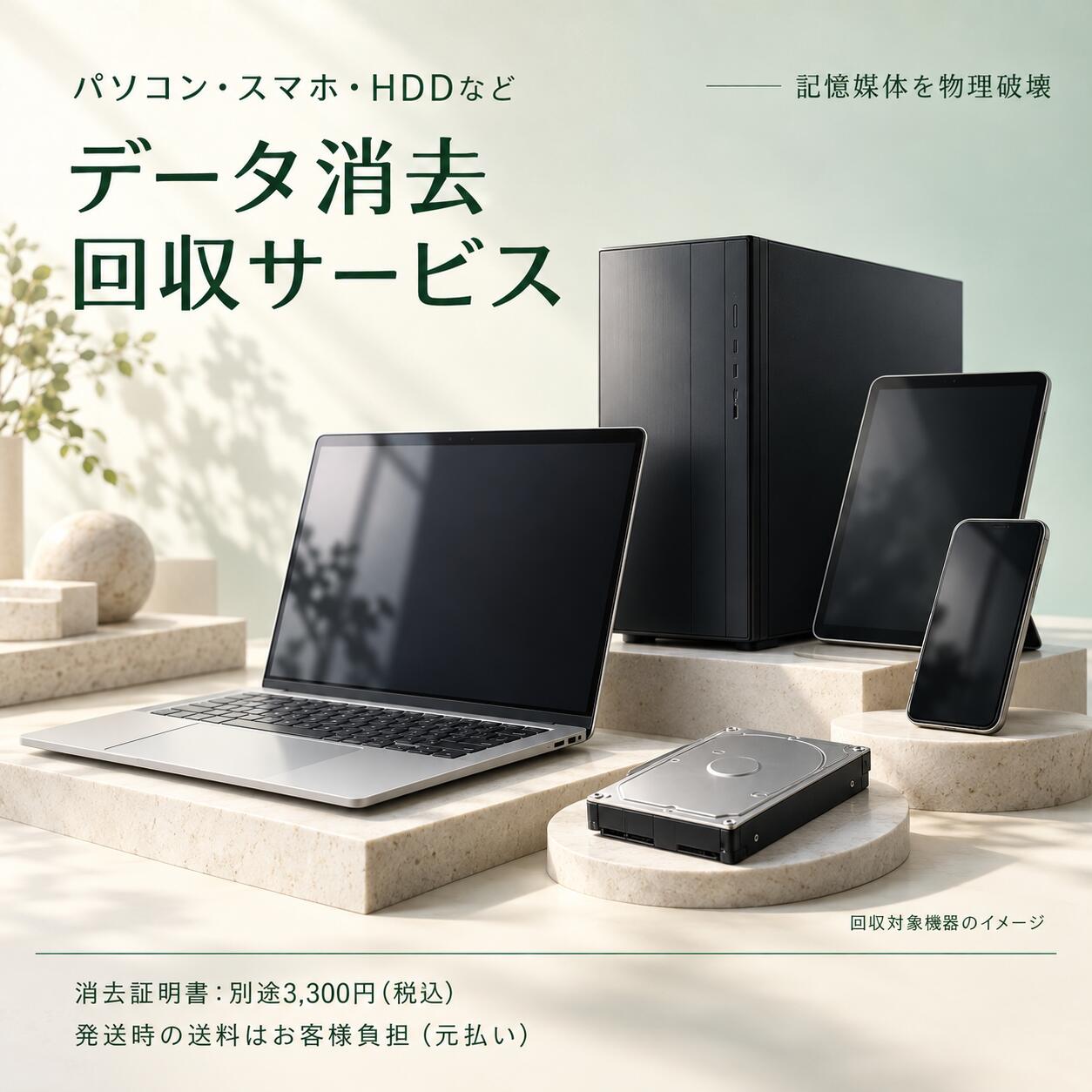 パソコン データ消去・回収サービス｜デスクトップ・ノートPC・自作PC・スマートフォン・タブレット・ ...