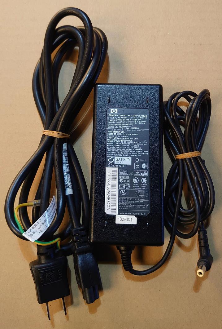 ����� HP���� PPP014S 18.5V 4.9A�б� ����å�����������5.5mm��2.5mm AC�����ץ���