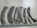 アウトレット 約70% ゴスロリ綿レース 2m×6種類 お買い得セット 5 手芸 ハンドメイド 手づくり
